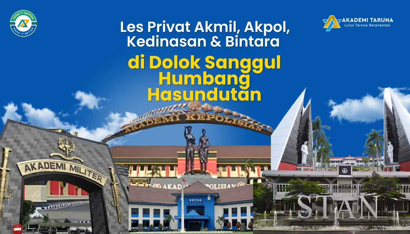 Les Privat Akmil, Akpol, Kedinasan & Bintara di Dolok Sanggul Humbang Hasundutan