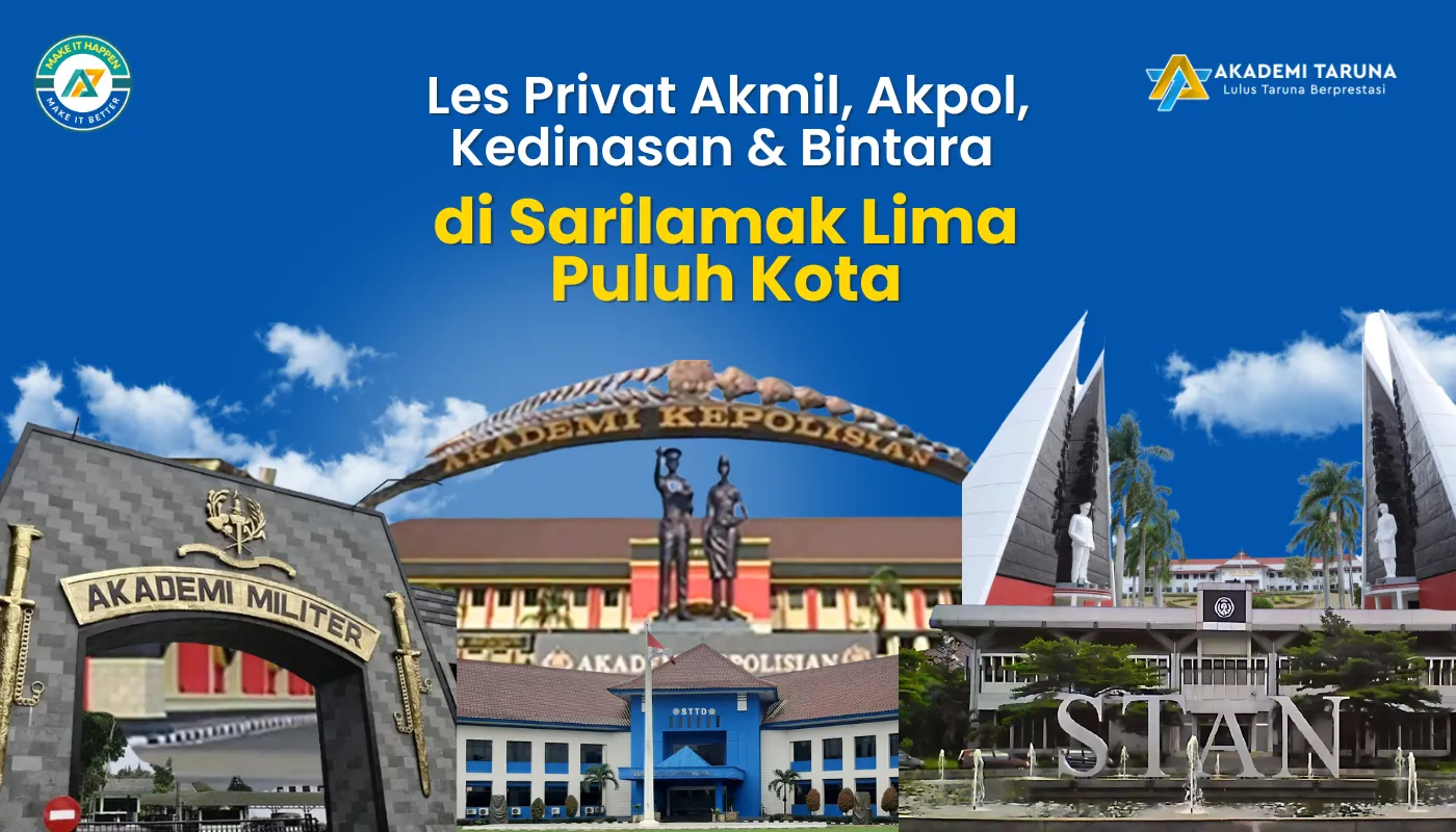 Les Privat Akmil, Akpol, Kedinasan & Bintara di Sarilamak Lima Puluh Kota