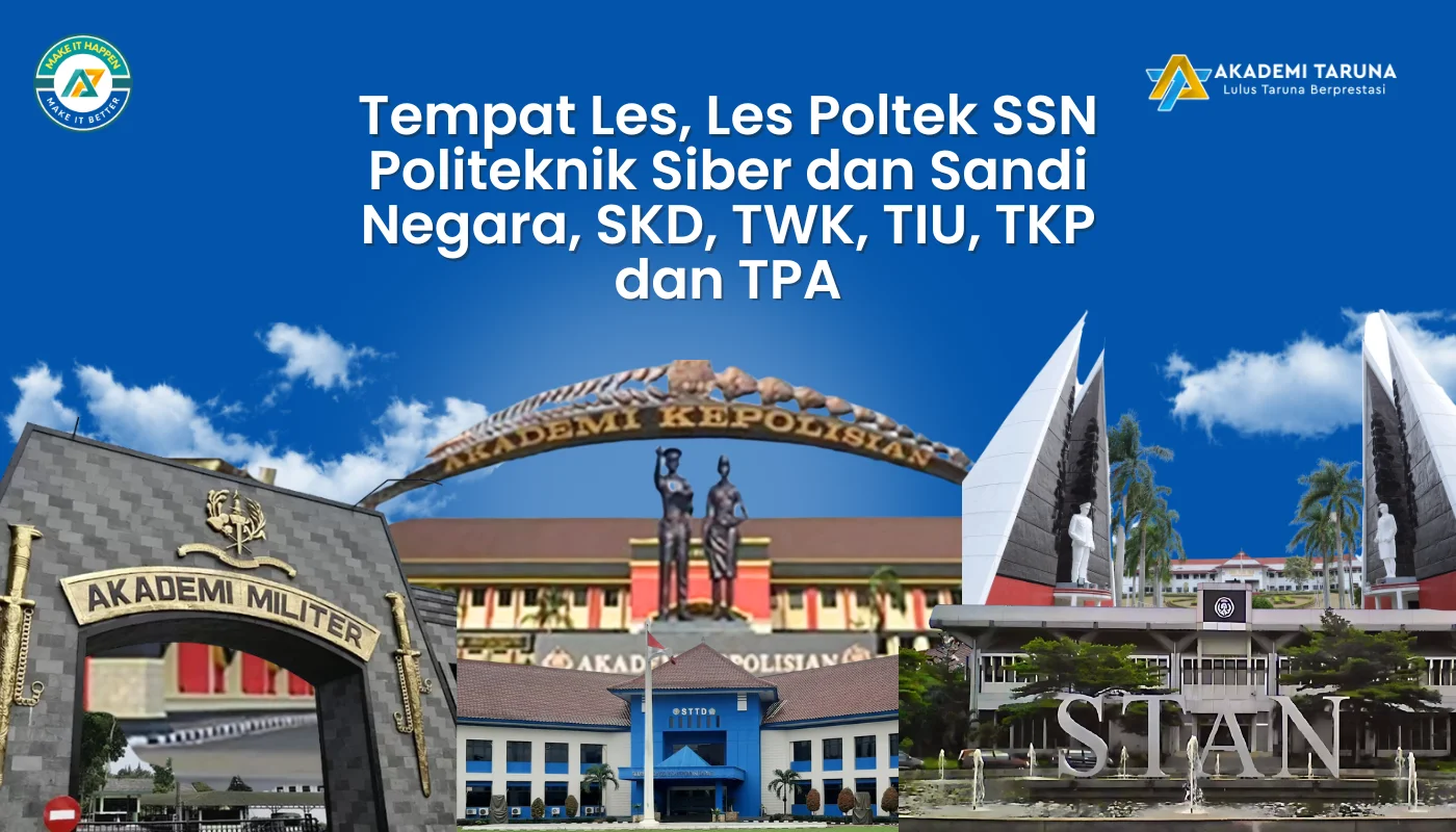 Tempat Les, Les Poltek SSN Politeknik Siber dan Sandi Negara