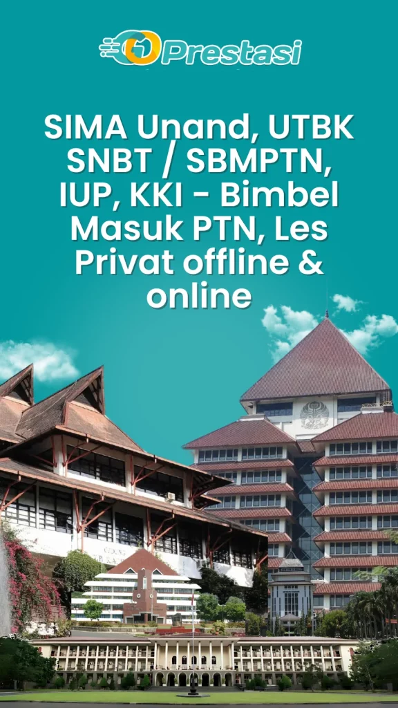 SIMA Unand, UTBK SNBT / SBMPTN, IUP, KKI - Bimbel Masuk PTN, Les Privat offline & online